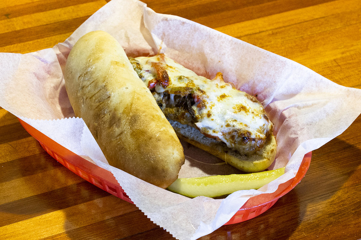 Our famous meatball hoagie is a favorite among Cincinnati Foodies, like Polly Campbell