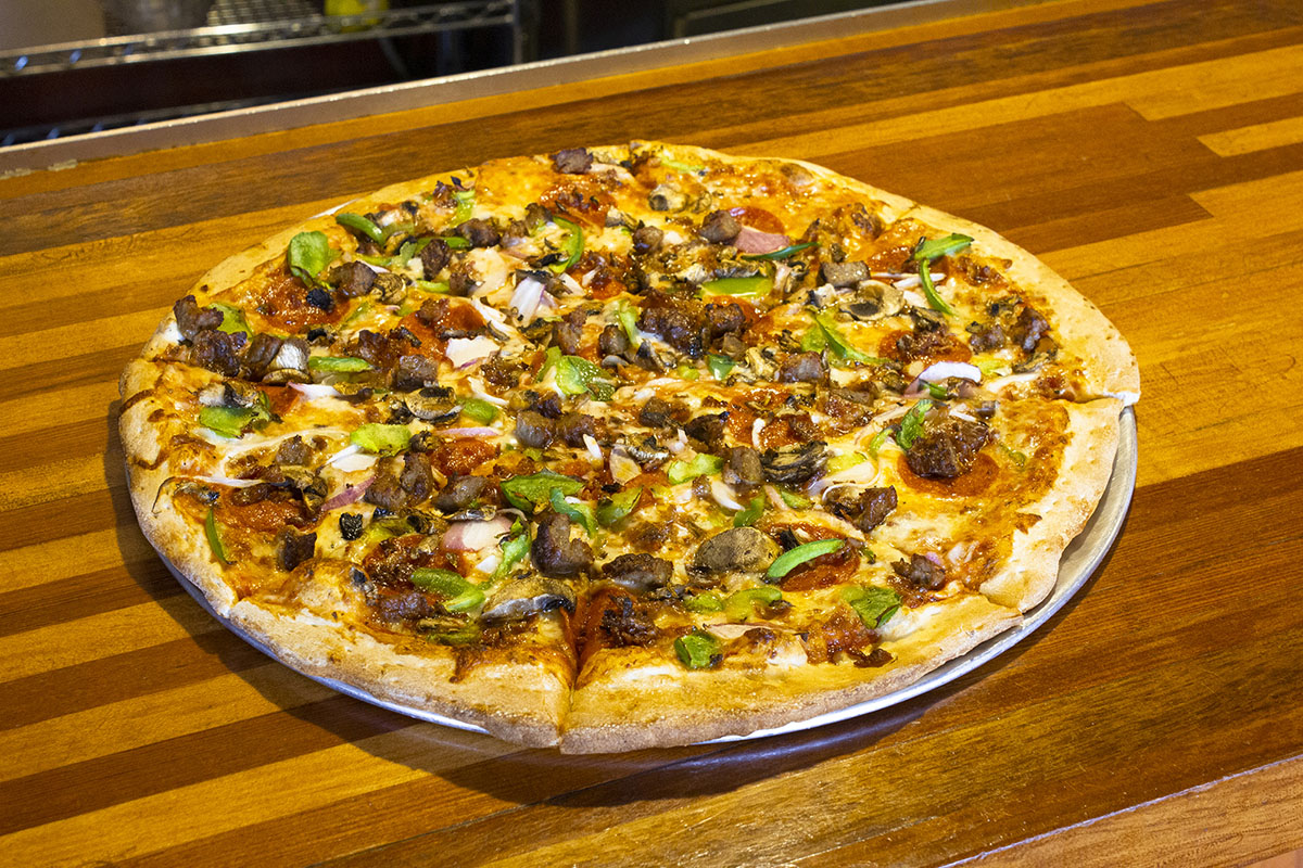 Make your own pizza, pick your cheese, sauce and toppings! Anything is possible at Newport Pizza Company